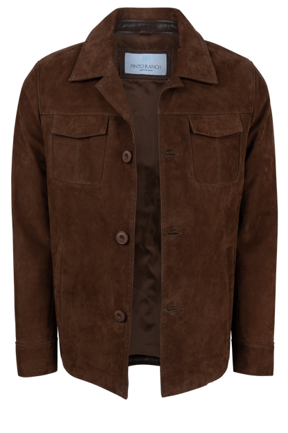 Pinto Ranch Mocha Suede Jacket