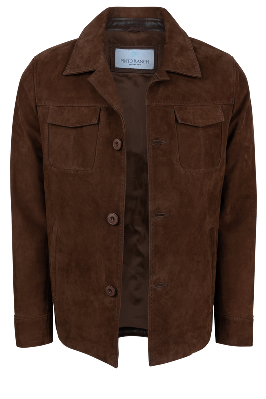 Pinto Ranch Mocha Suede Jacket