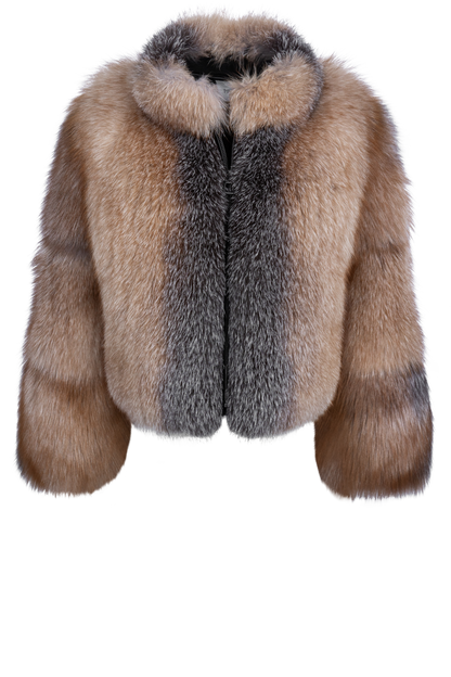 Pinto Ranch Red Fox Fur Jacket