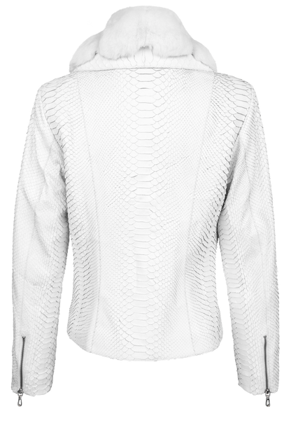 Pinto Ranch White Python Jacket