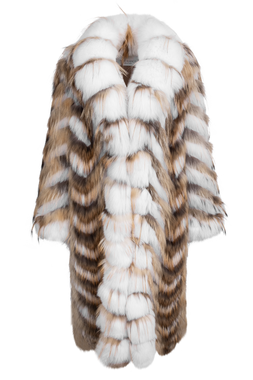 Pinto Ranch Full Length Fur Coat