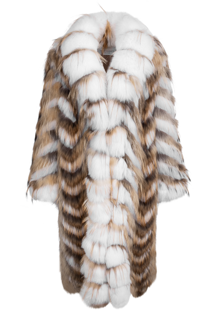 Pinto Ranch Full Length Fur Coat