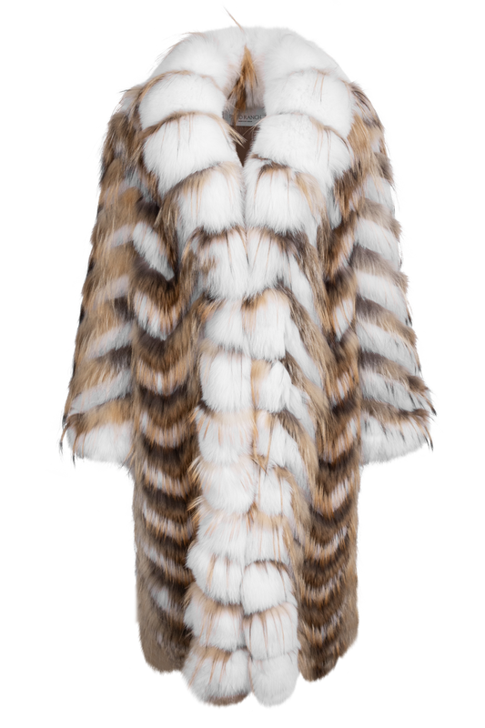 Pinto Ranch Full Length Fur Coat