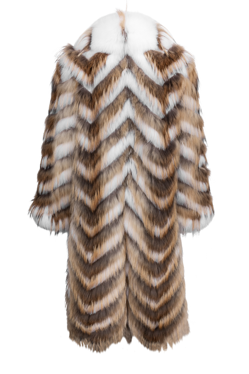 Pinto Ranch Full Length Fur Coat