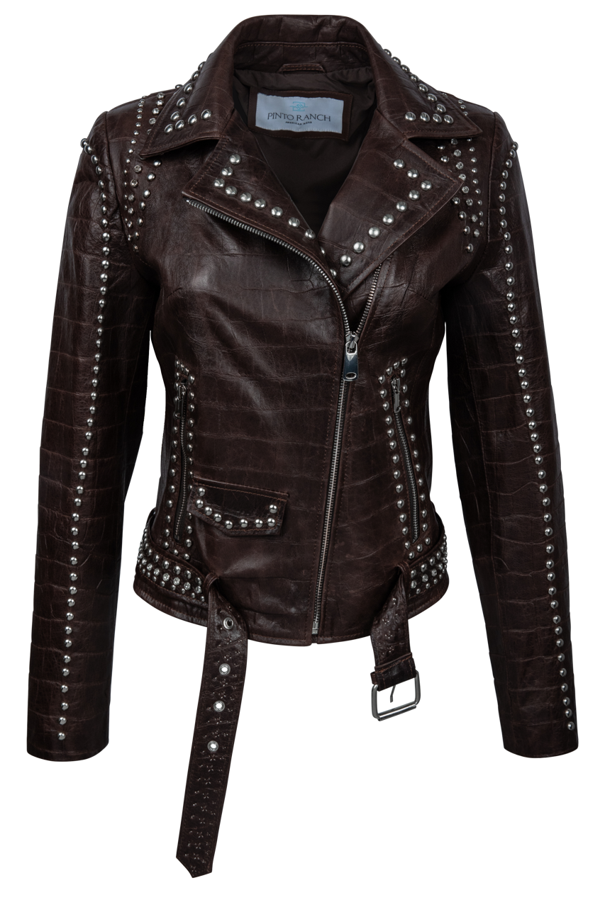 Pinto Ranch Leather Moto Jacket