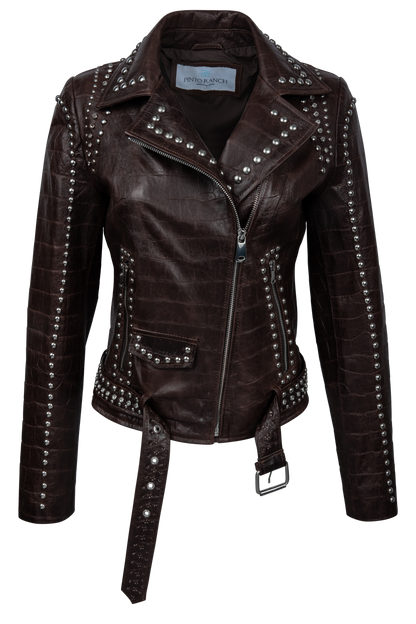 Pinto Ranch Leather Moto Jacket