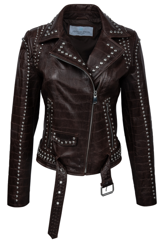 Pinto Ranch Leather Moto Jacket
