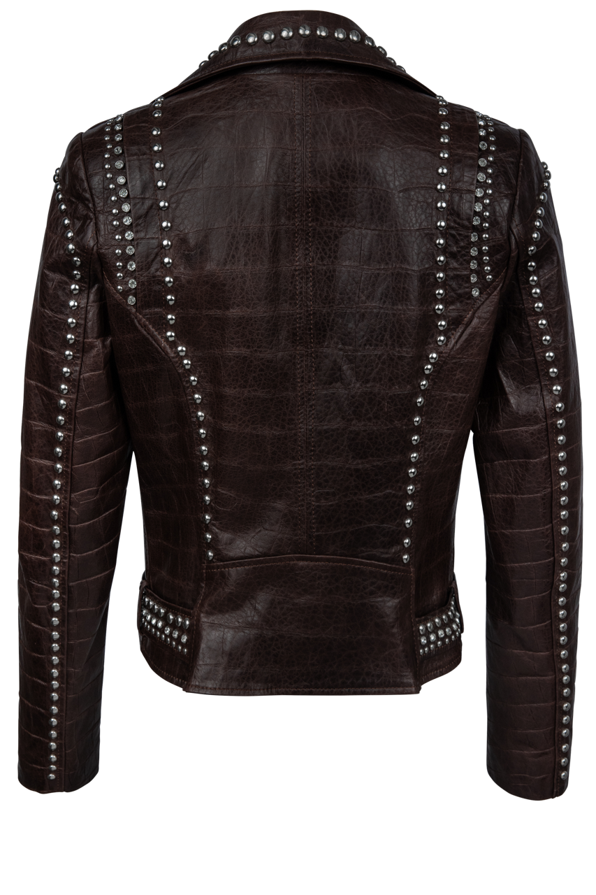 Pinto Ranch Leather Moto Jacket