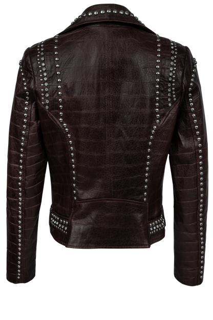Pinto Ranch Leather Moto Jacket