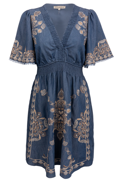 Hale Bob Elora Embroidered Dress