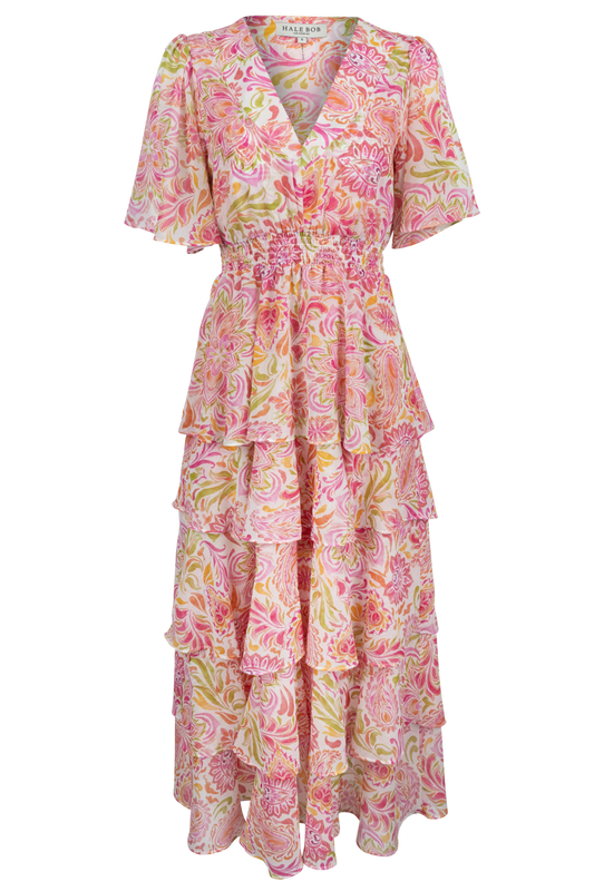 Hale Bob Karsyn Tiered Maxi Dress