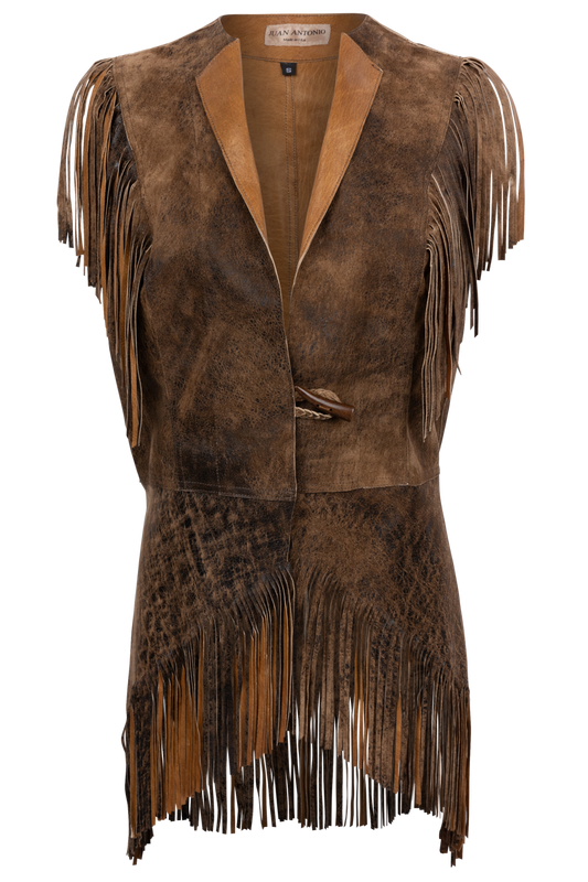 Juan Antonio Fringe Safari Vest