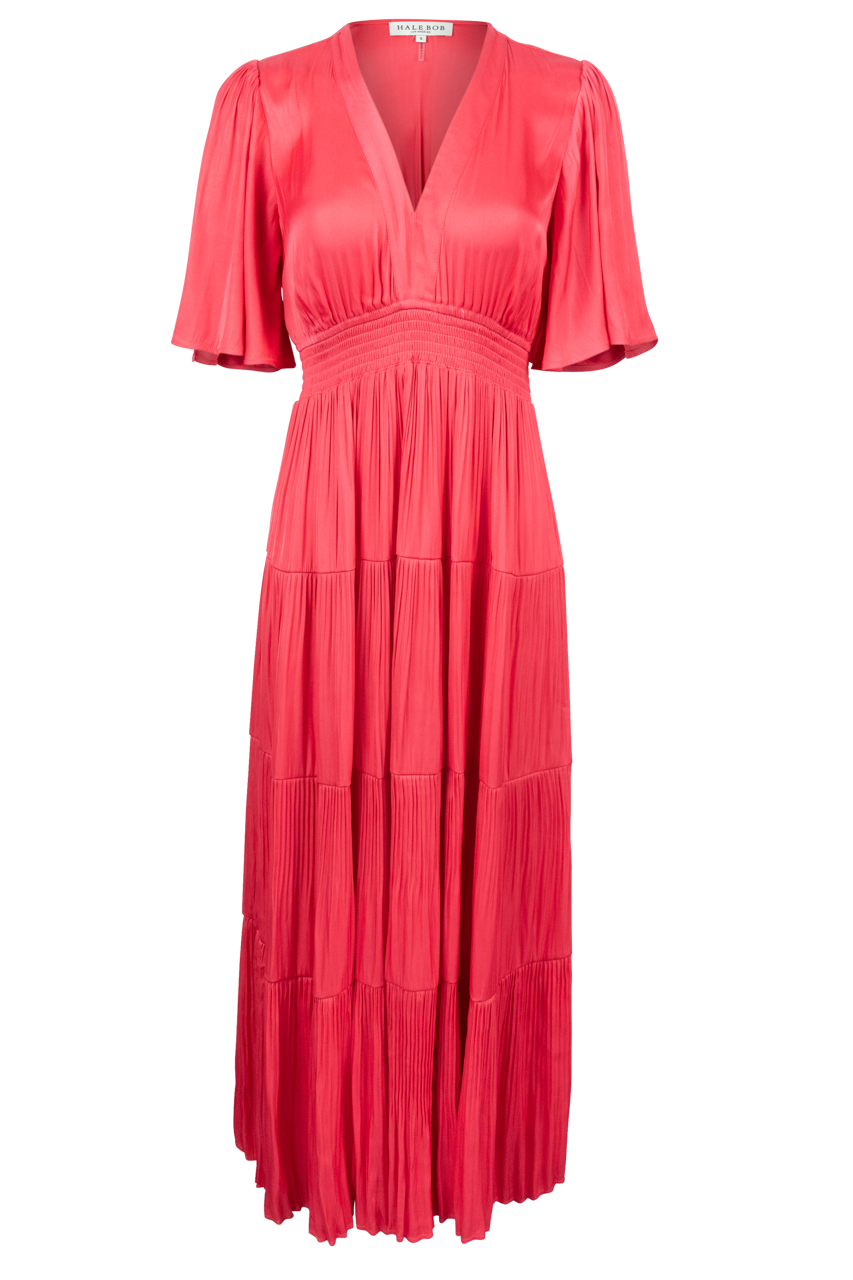 Hale Bob Angie Charmeuse Maxi Dress