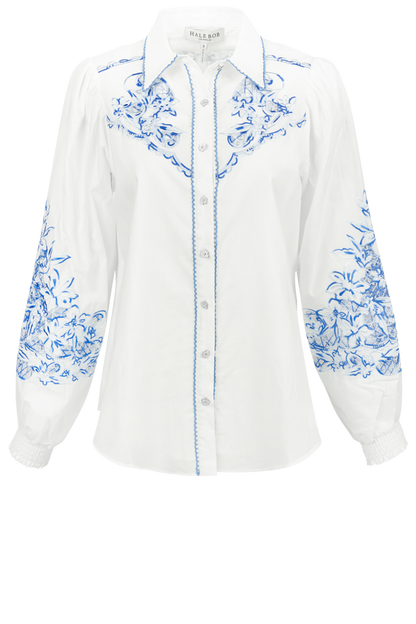 Hale Bob Jianna Embroidered Top