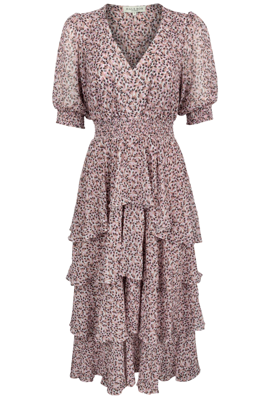 Hale Bob Chiffon Milana Dress