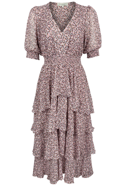 Hale Bob Chiffon Milana Dress