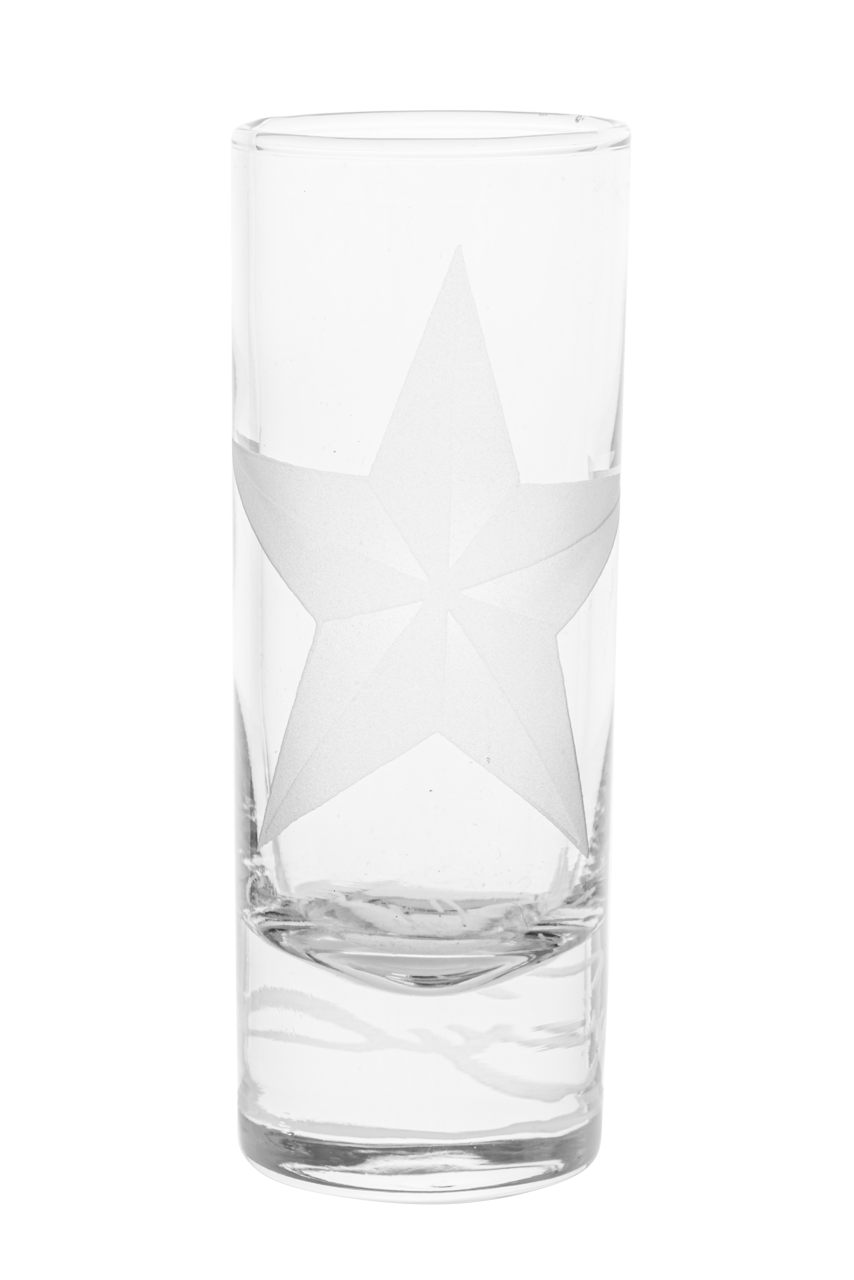 Evergreen Crystal Shot Glass