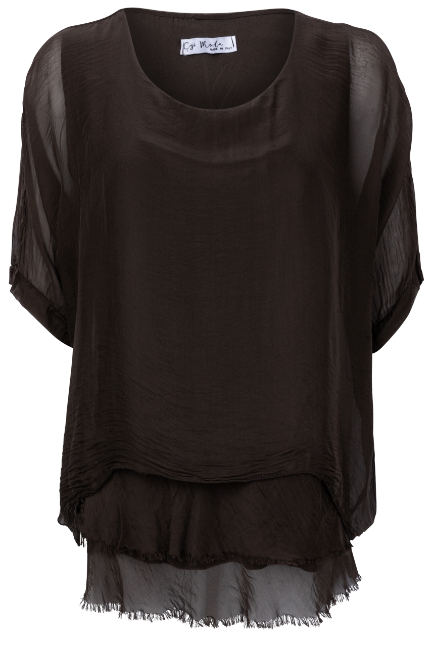 トップス andmary Gigi ribbon tops ACE-AND-JIG-GIGI-TOP-GOSSIP-