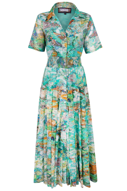 Vintage Collection Water Lily Maxi Dress