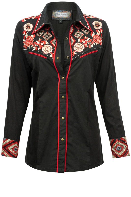 Vintage Collection Lizbeth Embroidered Western Shirt