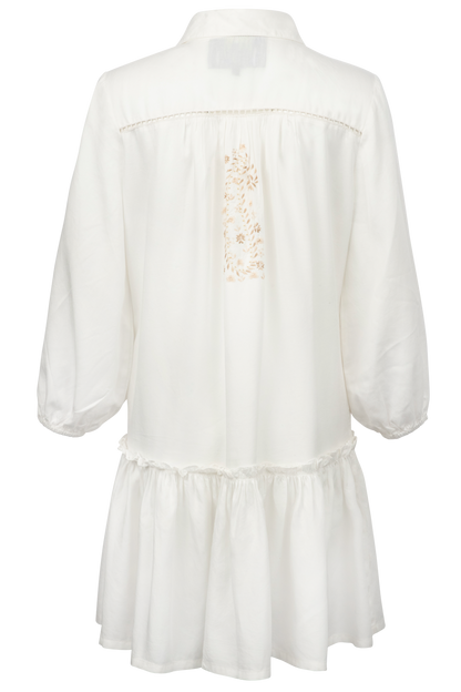 Vintage Collection Embroidered Ivory Dress