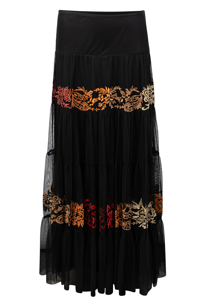 Vintage Collection Waterfall Maxi Skirt