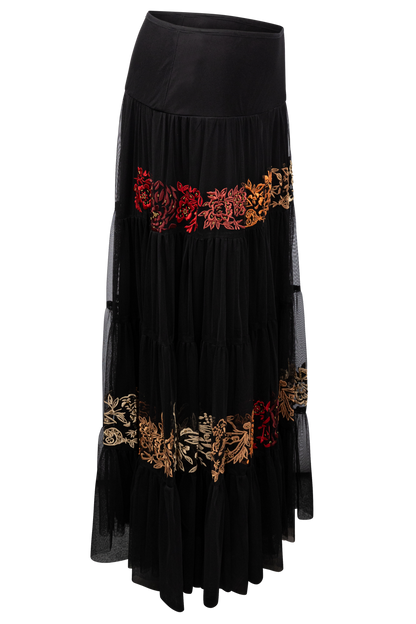 Vintage Collection Waterfall Maxi Skirt