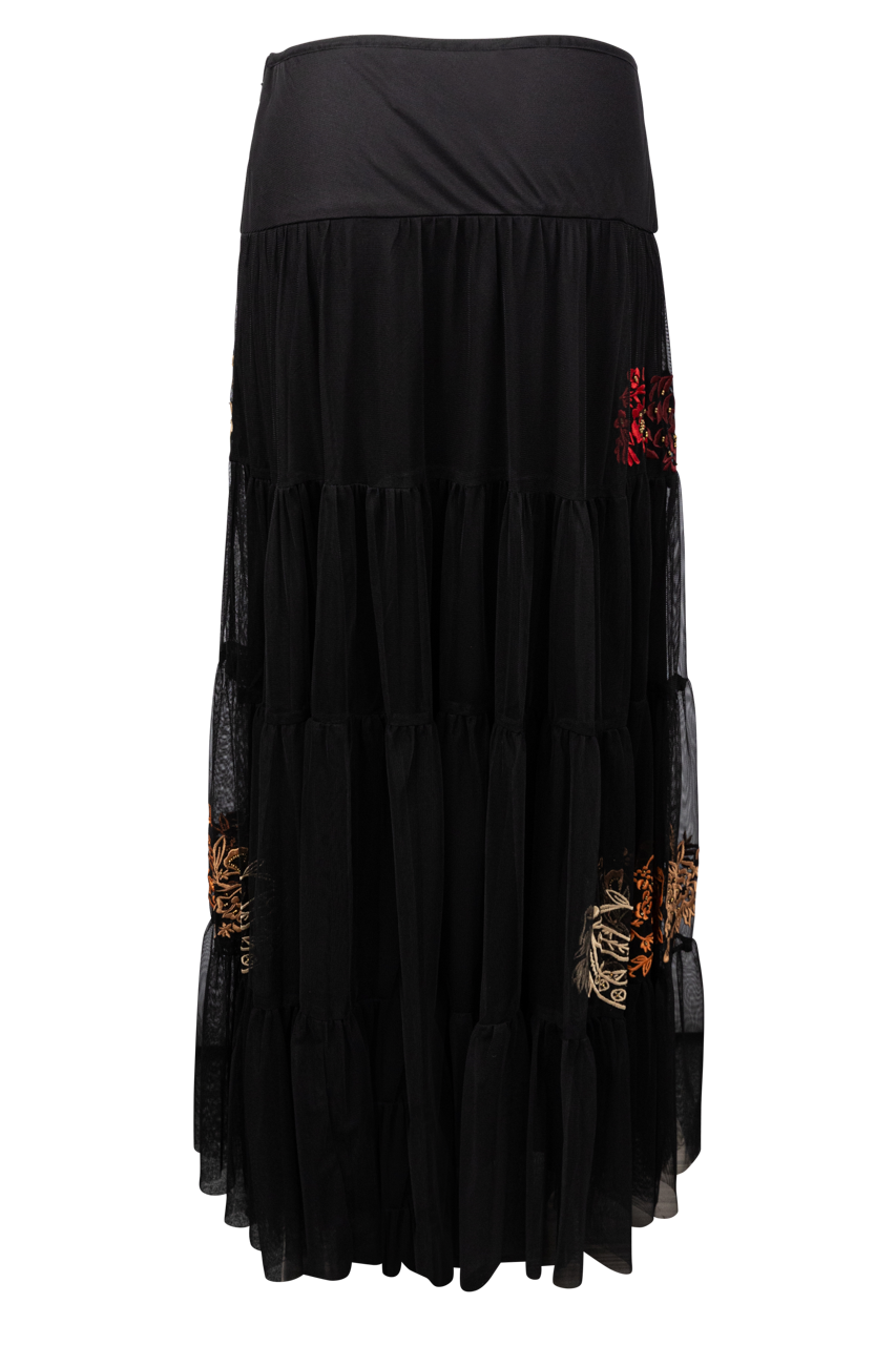 Vintage Collection Waterfall Maxi Skirt