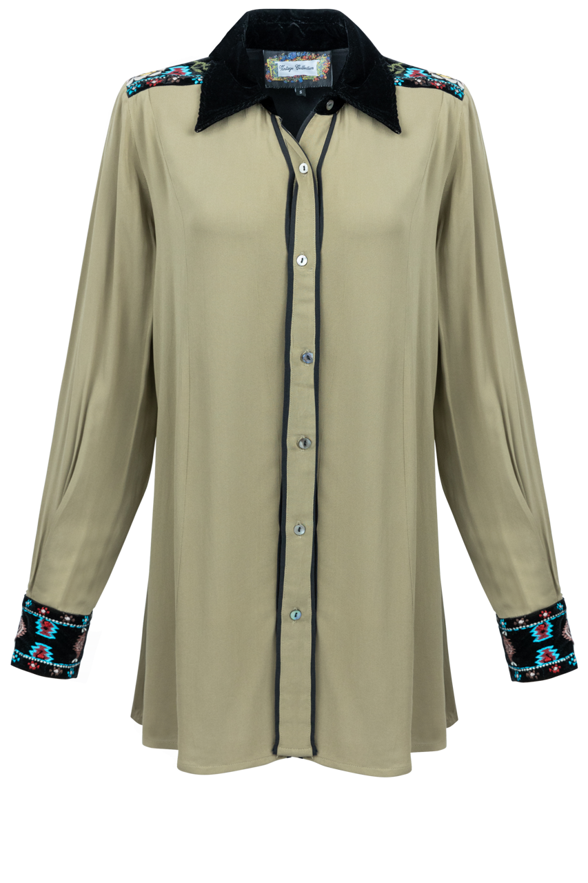 Vintage Collection Olive Shadow Shirt