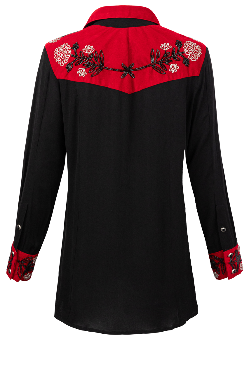 Vintage Collection Foxy Embroidered Tunic Top