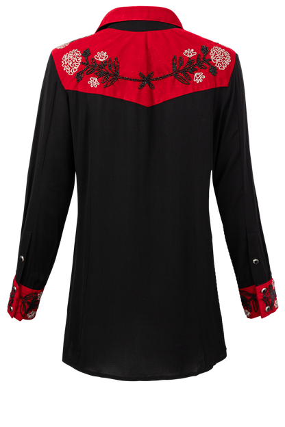 Vintage Collection Foxy Embroidered Tunic Top