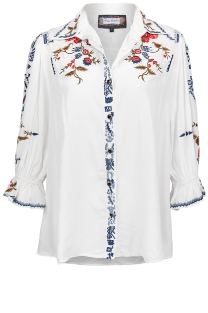 Vintage Collection Embroidered Jackie Top