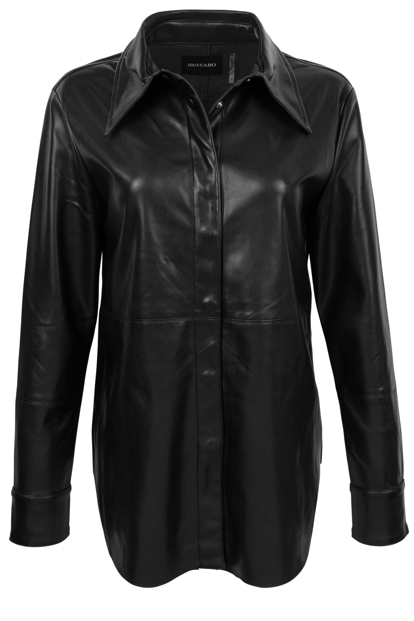 Dolce Cabo Vegan Leather Shirt