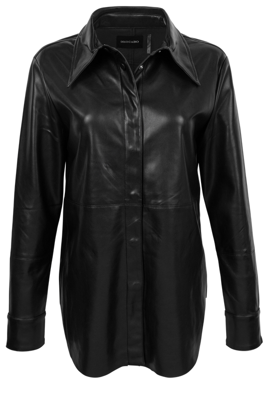 Dolce Cabo Vegan Leather Shirt