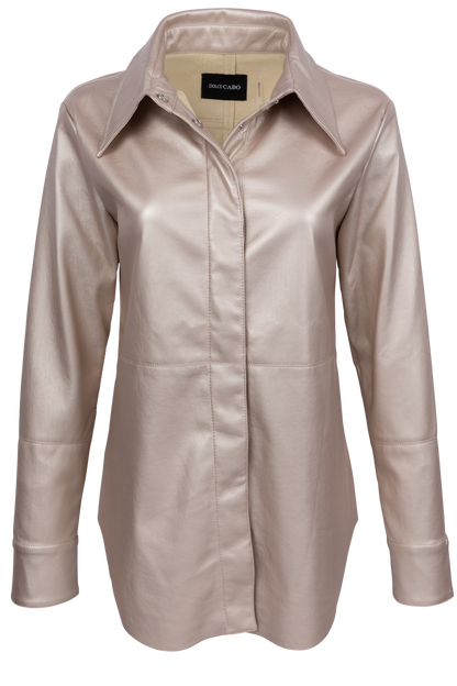 Dolce Cabo Vegan Leather Shirt