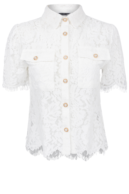 Dolce Cabo Floral Lace Blouse