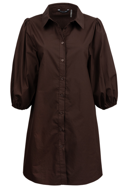 Dolce Cabo Cotton Poplin Shirt Dress