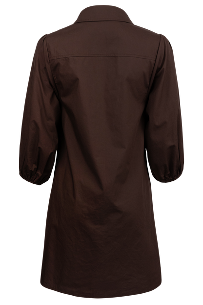 Dolce Cabo Cotton Poplin Shirt Dress