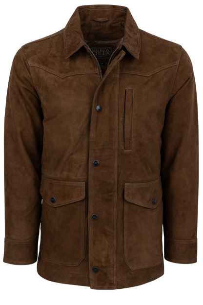 Madison Creek Bandera Goat Suede Leather Jacket