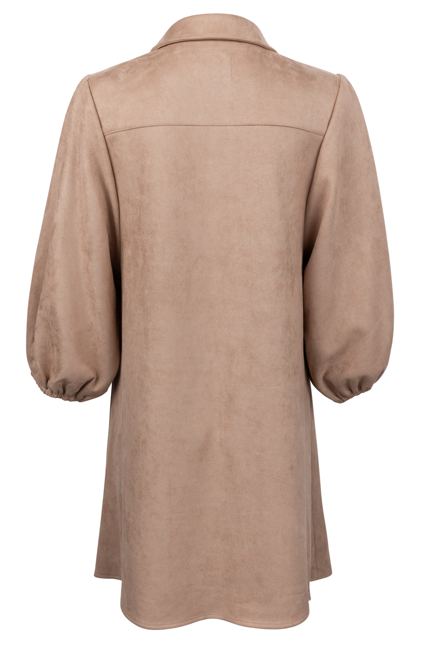 Dolce Cabo Faux Suede Shirt Dress