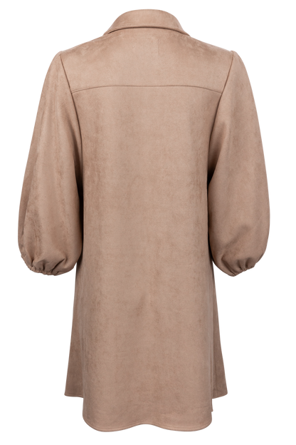 Dolce Cabo Faux Suede Shirt Dress