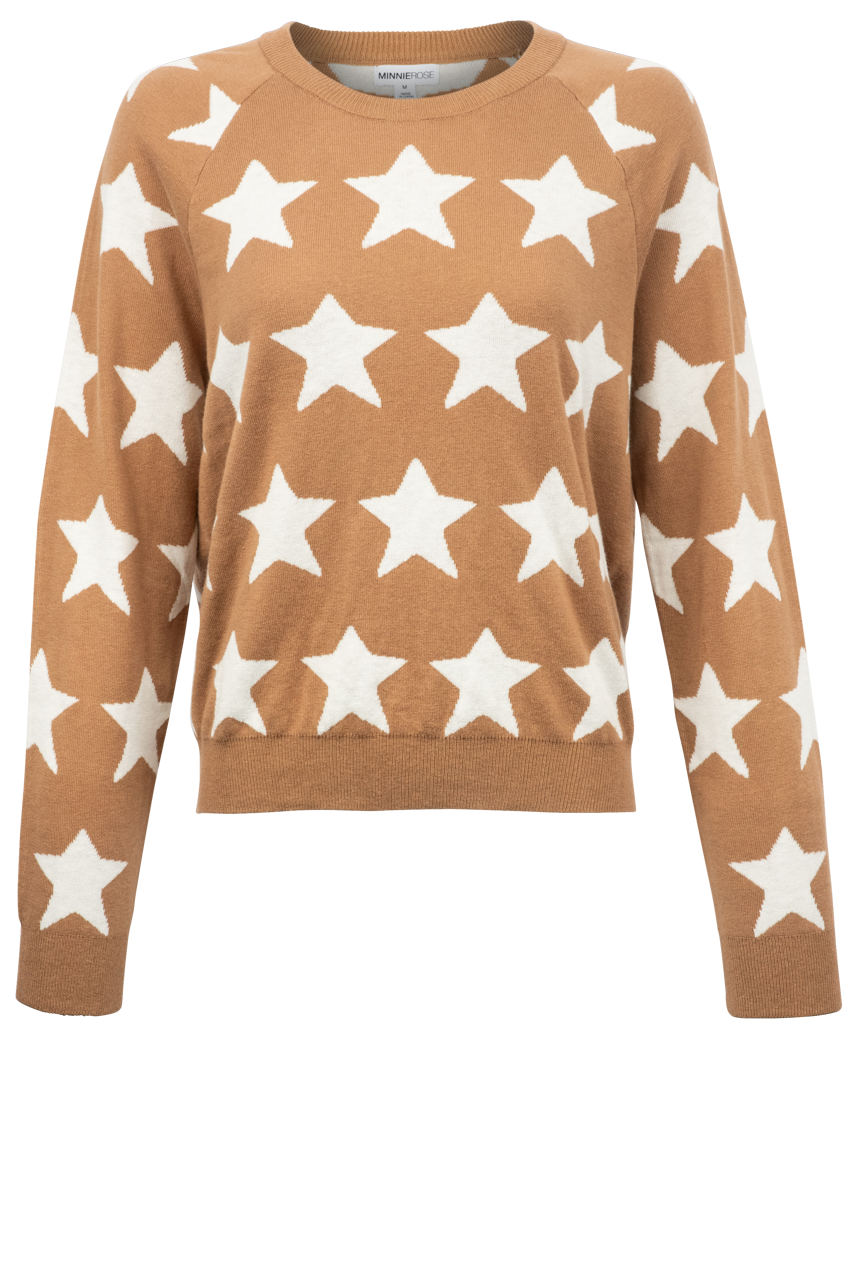 Minnie Rose Star Sweater