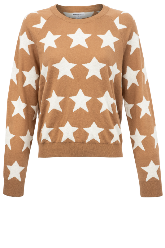 Minnie Rose Star Sweater