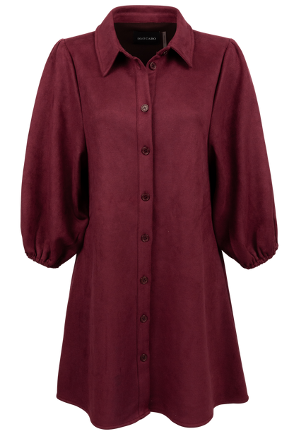 Dolce Cabo Faux Suede Shirt Dress