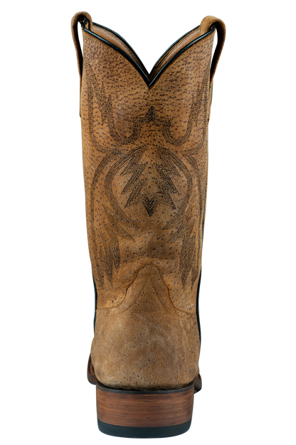 Rios of Mercedes Men's Texas Feral Hog Cowboy Boots - Brown