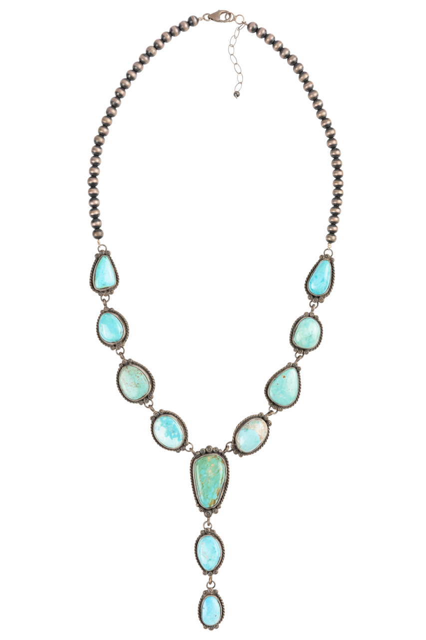 Turquoise Drop Necklace