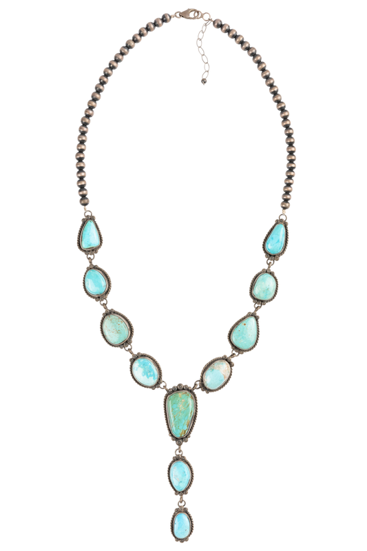 Turquoise Drop Necklace