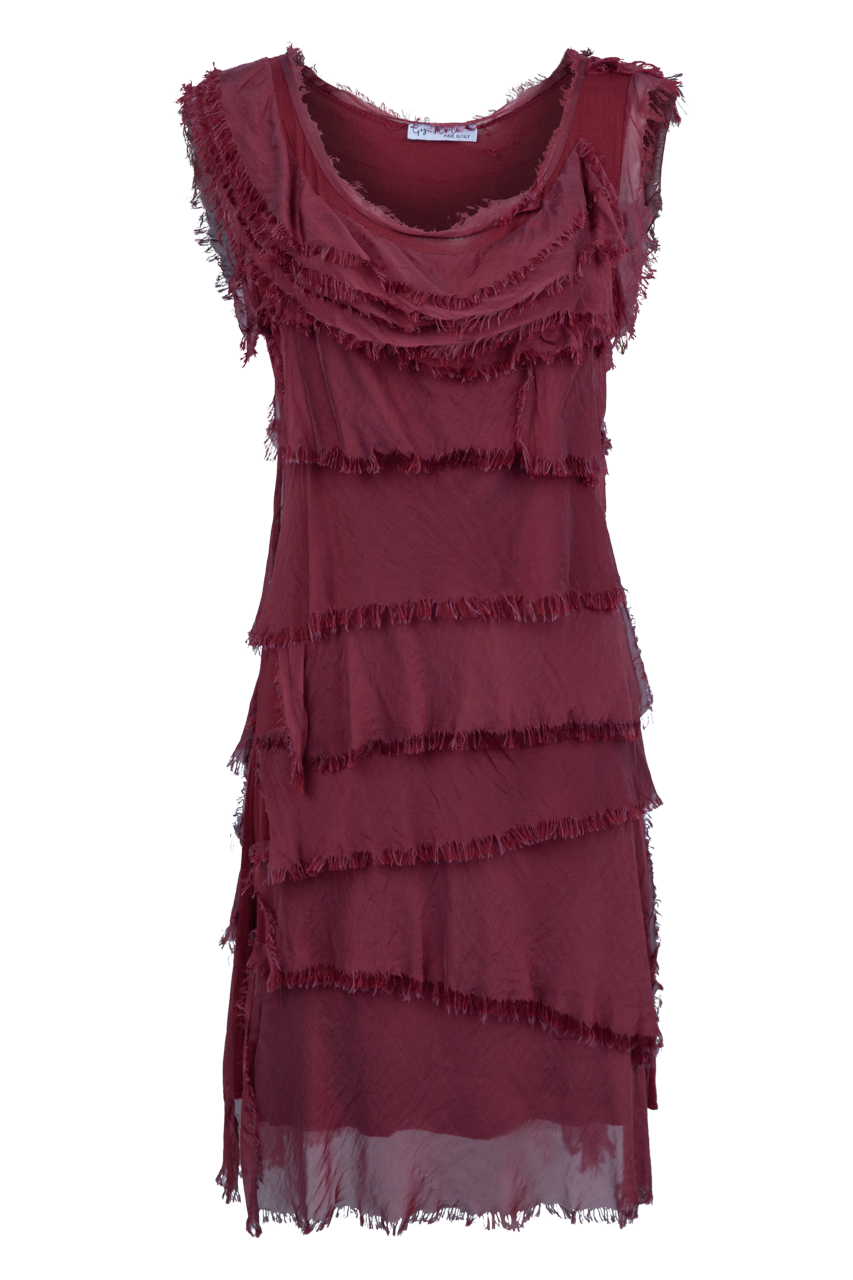 Gigi Short Ruffle Dress / OSFA / MAGENTA Gigi Short Ruffle Dress / OSFA / MAGENTA