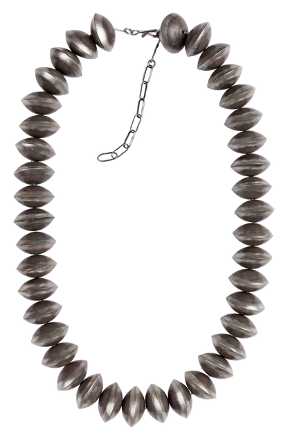 Chunky Silver Navajo Necklace