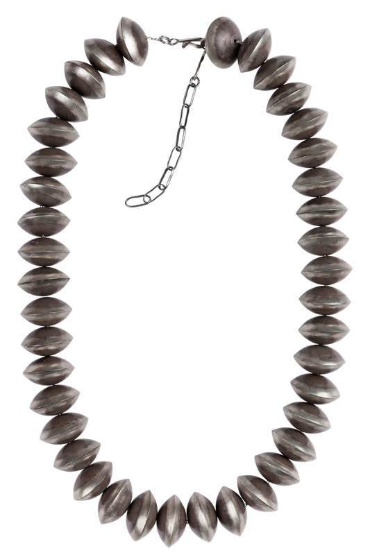 Chunky Silver Navajo Necklace